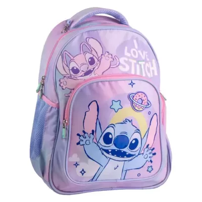 MOCHILA "LOVE STITCH" 42 CM - ADAPTÁVEL A TROLLEY