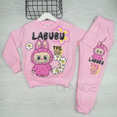CONJUNTO LABUBU SEM CARDA (4-12 ANOS)