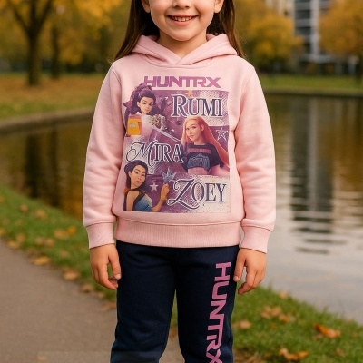 FATO DE TREINO GUERREIRAS DO KPOP CARDADO (6-14 ANOS)