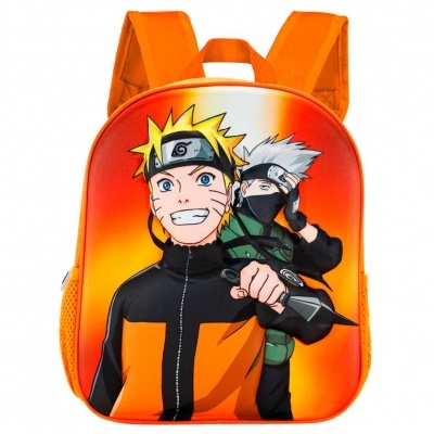 MOCHILA PRÉ-ESCOLAR 3D NARUTO TEAM