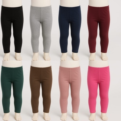 LEGGING DE ALGODÃO CARDA GROSSA (4-14 ANOS)