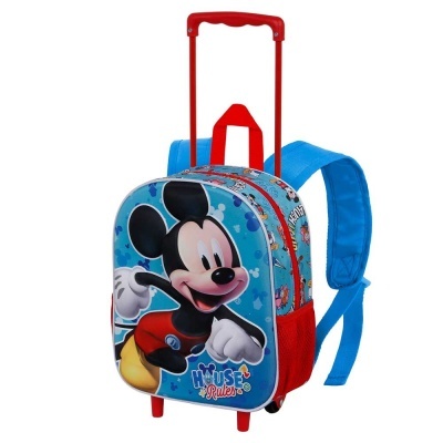 TROLLEY PRÉ-ESCOLAR 3D MICKEY RULES 34 CM