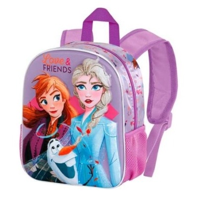 MOCHILA PRÉ-ESCOLAR 3D FROZEN FRIENDS