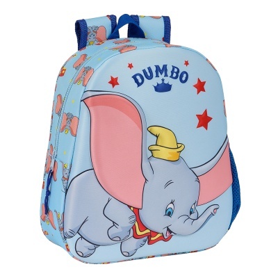 MOCHILA PRÉ-ESCOLAR DUMBO 33 CM