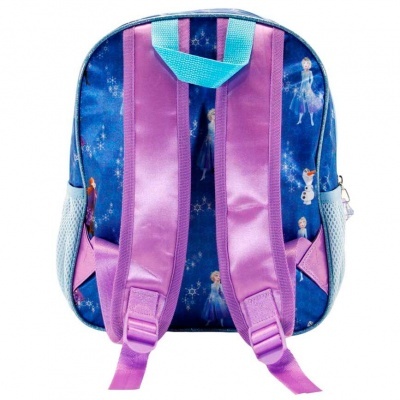 MOCHILA PRÉ-ESCOLAR 3D FROZEN 31CM "DESTINY"