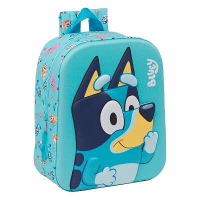 MOCHILA PRÉ-ESCOLAR 3D BLUEY 27 CM