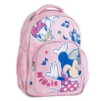 MOCHILA ESCOLAR MINNIE FRIENDS 42 CM - ADAPTÁVEL A TROLLEY