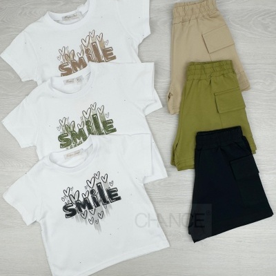 CONJUNTO SMILE - 4 , 6 e 8 ANOS