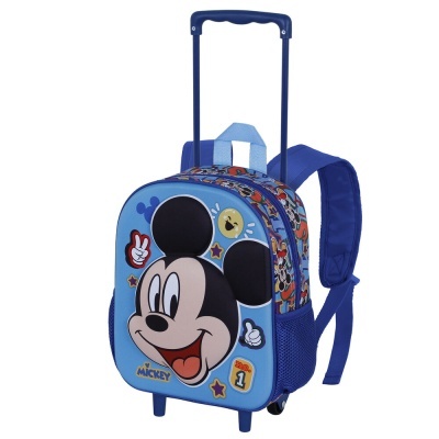 TROLLEY PRÉ-ESCOLAR 3D MICKEY ONE 34 CM