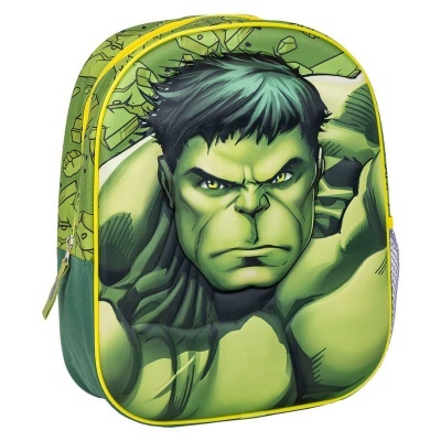 MOCHILA PRÉ-ESCOLAR 3D HULK