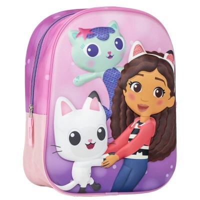 MOCHILA PRÉ-ESCOLAR 3D GABBY