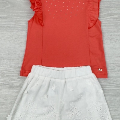 CONJUNTO C/FOLHOS SHINE - 4 E 6 ANOS