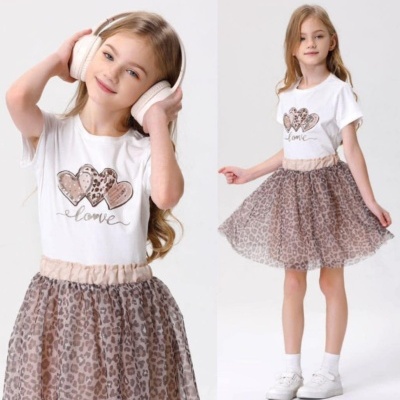 CONJUNTO LOVE C/SAIA TULE - 4 , 8 E 10 ANOS