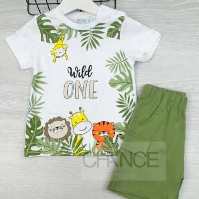 CONJUNTO BEBÉ JUNGLE - 12Meses e 18Meses