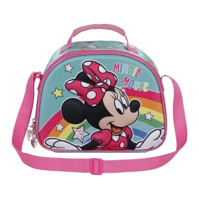 LANCHEIRA 3D MINNIE RAINBOW
