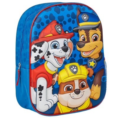 MOCHILA PRÉ-ESCOLAR 3D PATRULHA PATA