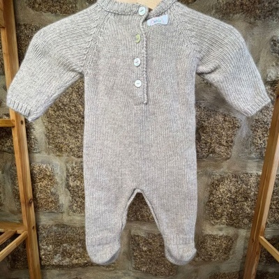 Macacão de Malha de 3 tranças