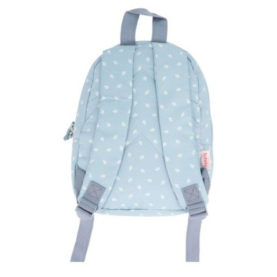 Mochila infantil acolchoada azul