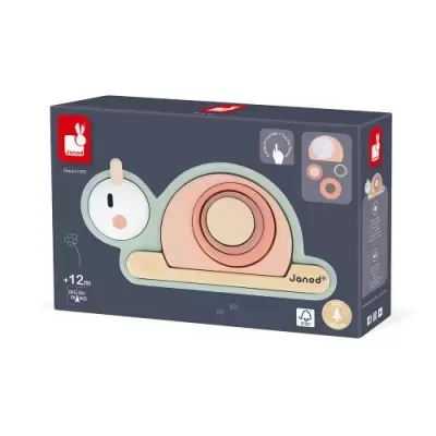 Caracol sensorial empilhável Sweet Cocoon