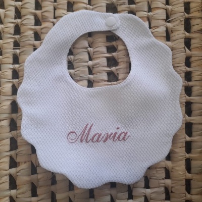 Babete de Piquet com nome