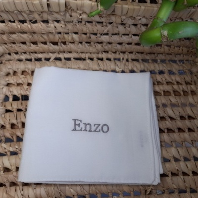 Fralda Bordada com o Nome