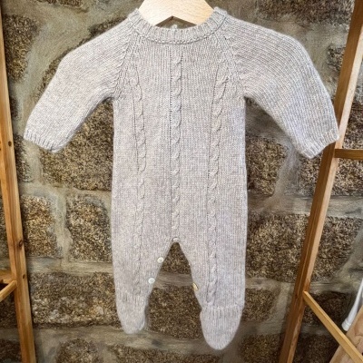 Macacão de Malha de 3 tranças