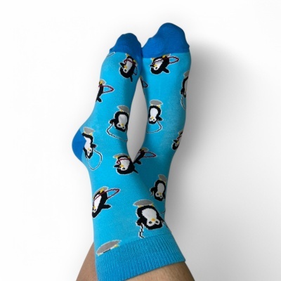 Meias Pinguim Saltitão