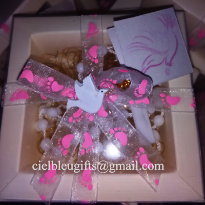 Caixa Quadrada com terço