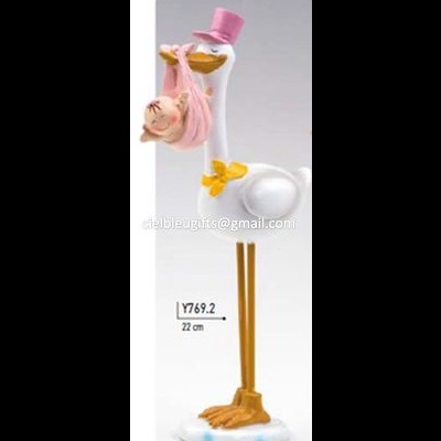 Cegonha Alta Rosa ou azul