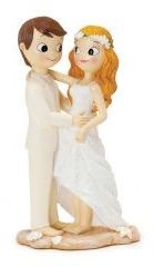 Noivos Descalços na Praia