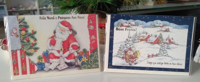 Postais de Natal Oferta