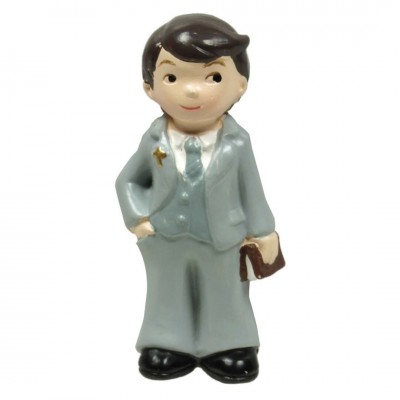 Iman Menino Fato Cinza