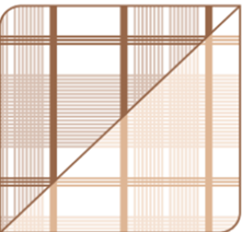 Cartolina Padrões Dupla-Face – Xadréz