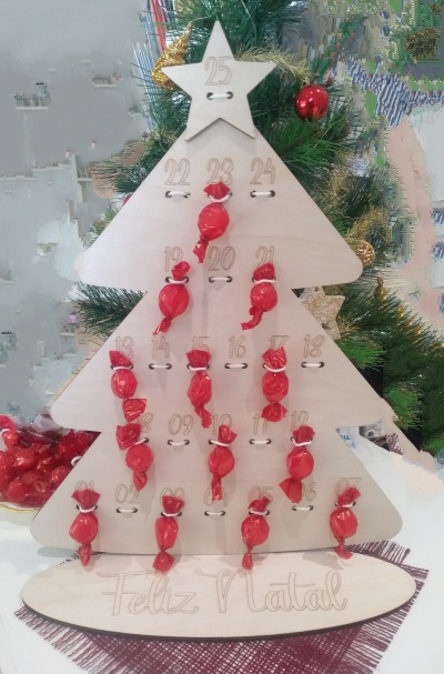Calendário do Advento Árvore