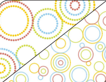 Cartolina Padrões Dupla-Face – Discos