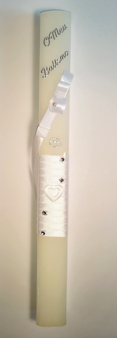 Vela batismo ref:2110 várias cores