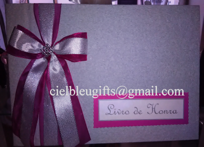 Livro de Honra Cinza - A4