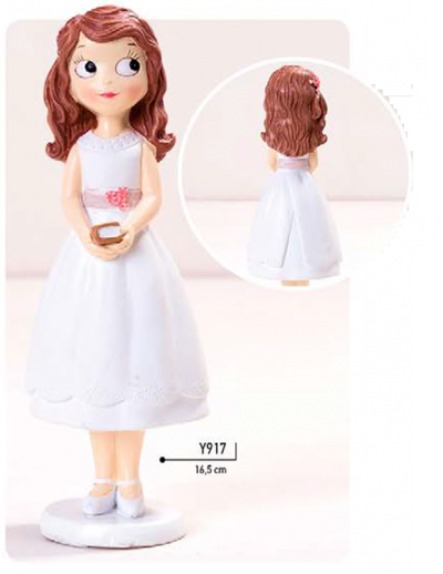 Menina de Comunhão com Vestido Curto