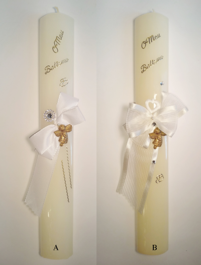 Vela Batismo Oval ref:2115