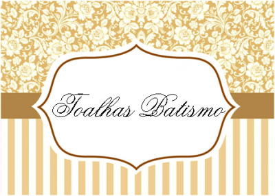 Toalhas de Batismo