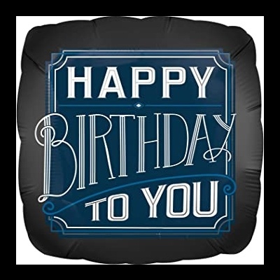 balão happy birthday to you 45cm