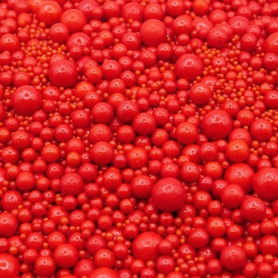 mix pérolas vermelhas