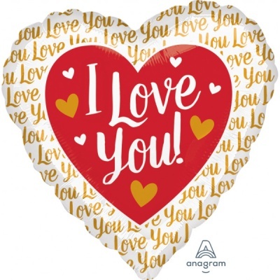 balão i love you