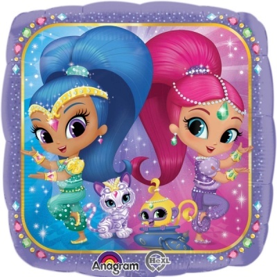 balão shimmer and shine 43cm
