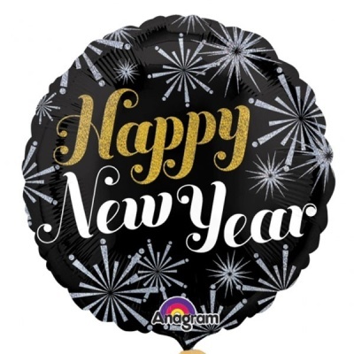 balão happy new year