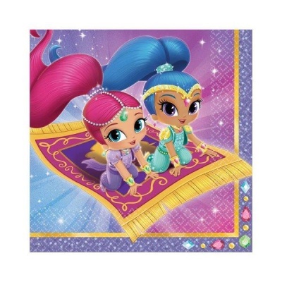 guardanapos shimmer and shine