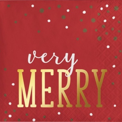 guardanapos very merry