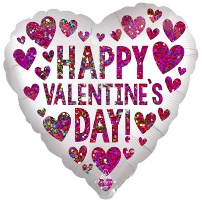balão HAPPY VALENTINE'S DAY 45cm