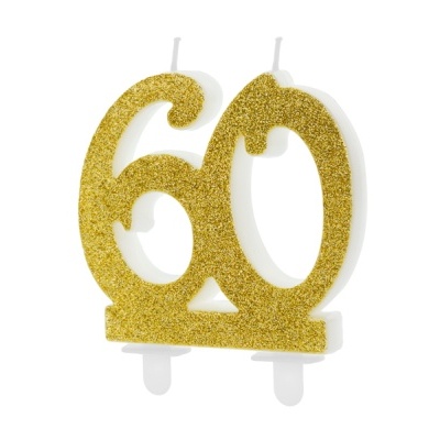 Vela 60 dourada