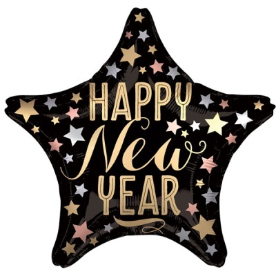 balão happy new year